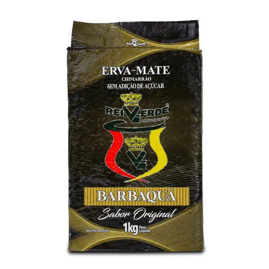 Chimarrão REI VERDE - BARBAQUA VACUUM 1 Kg.