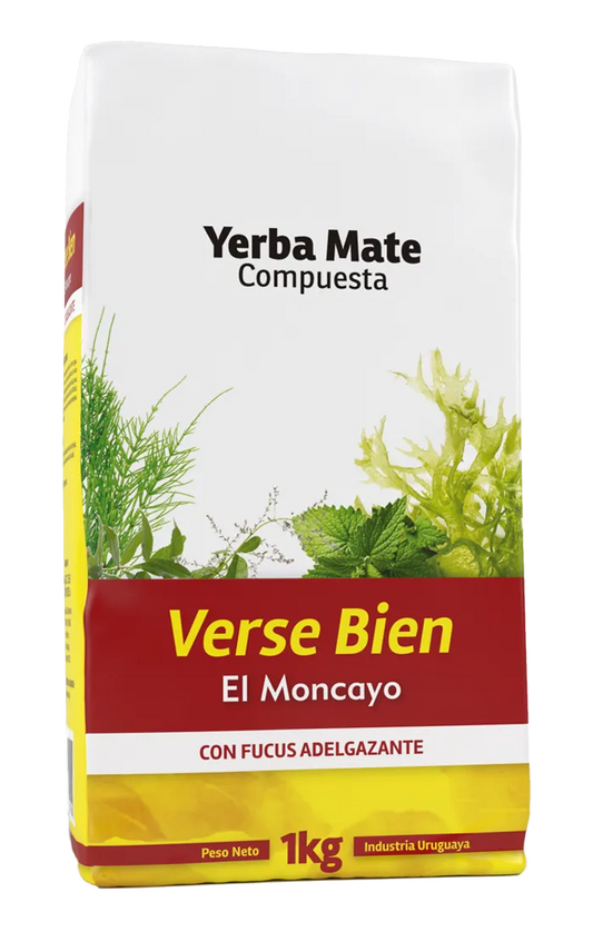 Yerba Mate - El Moncayo Verse Bien 1 Kg.