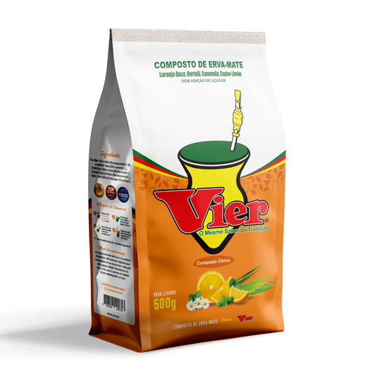 Chimarrão VIER - COMPOSTO CITRICO 1/2 Kg.