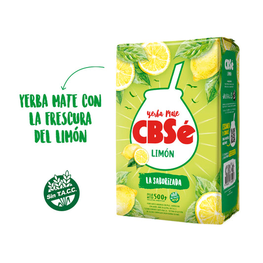 Yerba Mate CBSé - LIMON 1/2 Kg.