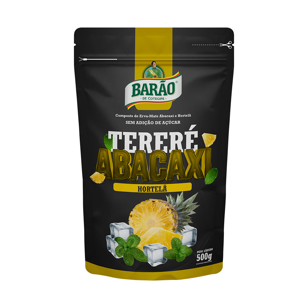 Tereré BARÃO de COTEGIPE - PIÑA Y MENTA 1/2 Kg.