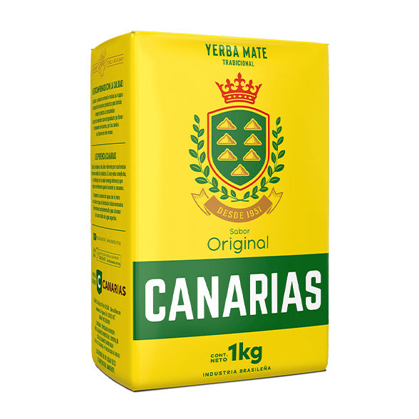 Yerba Mate CANARIAS - TRADICIONAL PACK 8x 1 Kg.