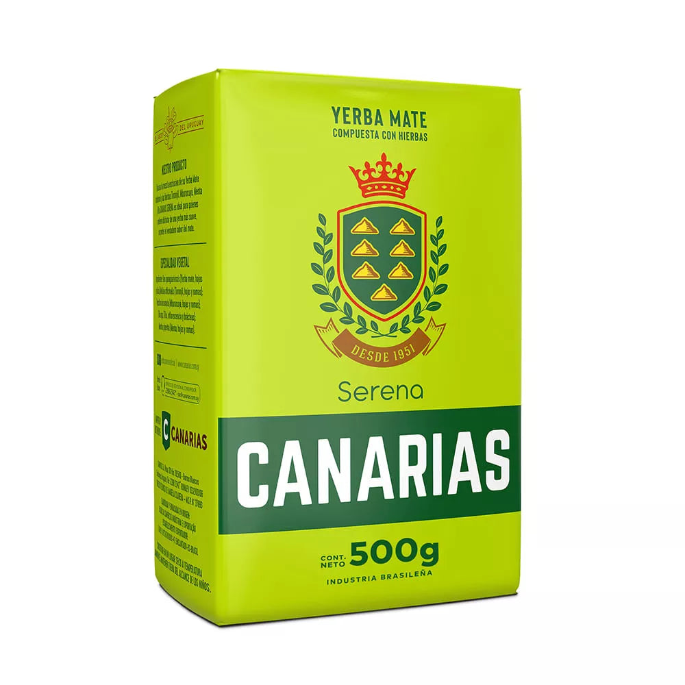 Yerba Mate CANARIAS - SERENA 1/2 Kg.