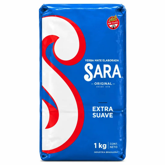 Yerba Mate SARA - EXTRA SUAVE 1 Kg.