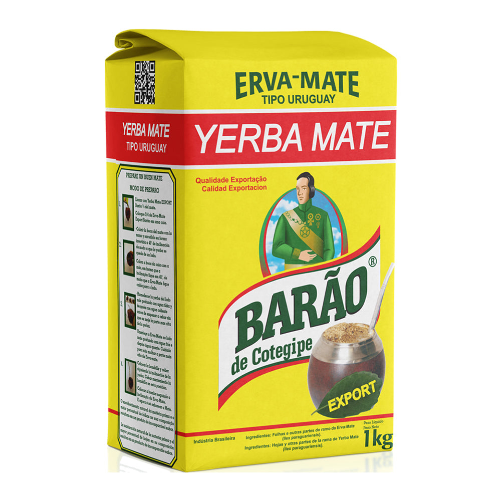 Yerba Mate BARÃO de COTEGIPE - EXPORT 1 Kg.