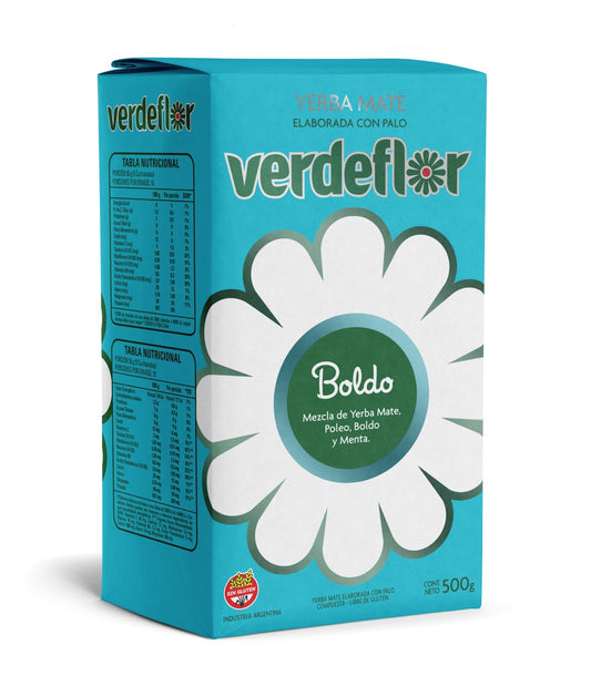 Yerba Mate VERDEFLOR - BOLDO 1/2 Kg.