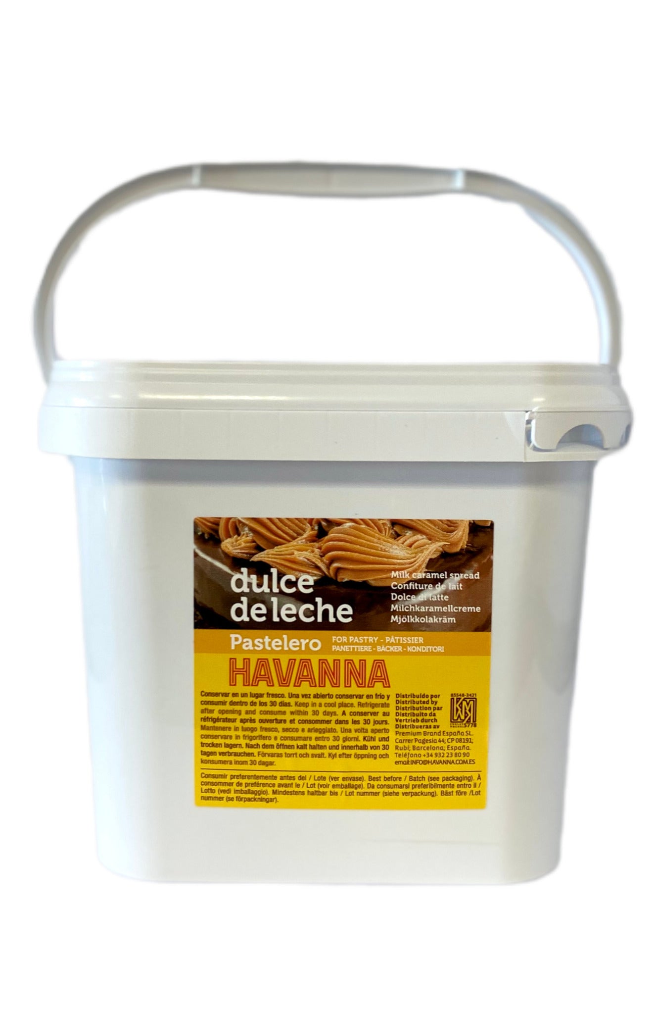 DULCE DE LECHE HAVANNA 2,5K PASTELERO