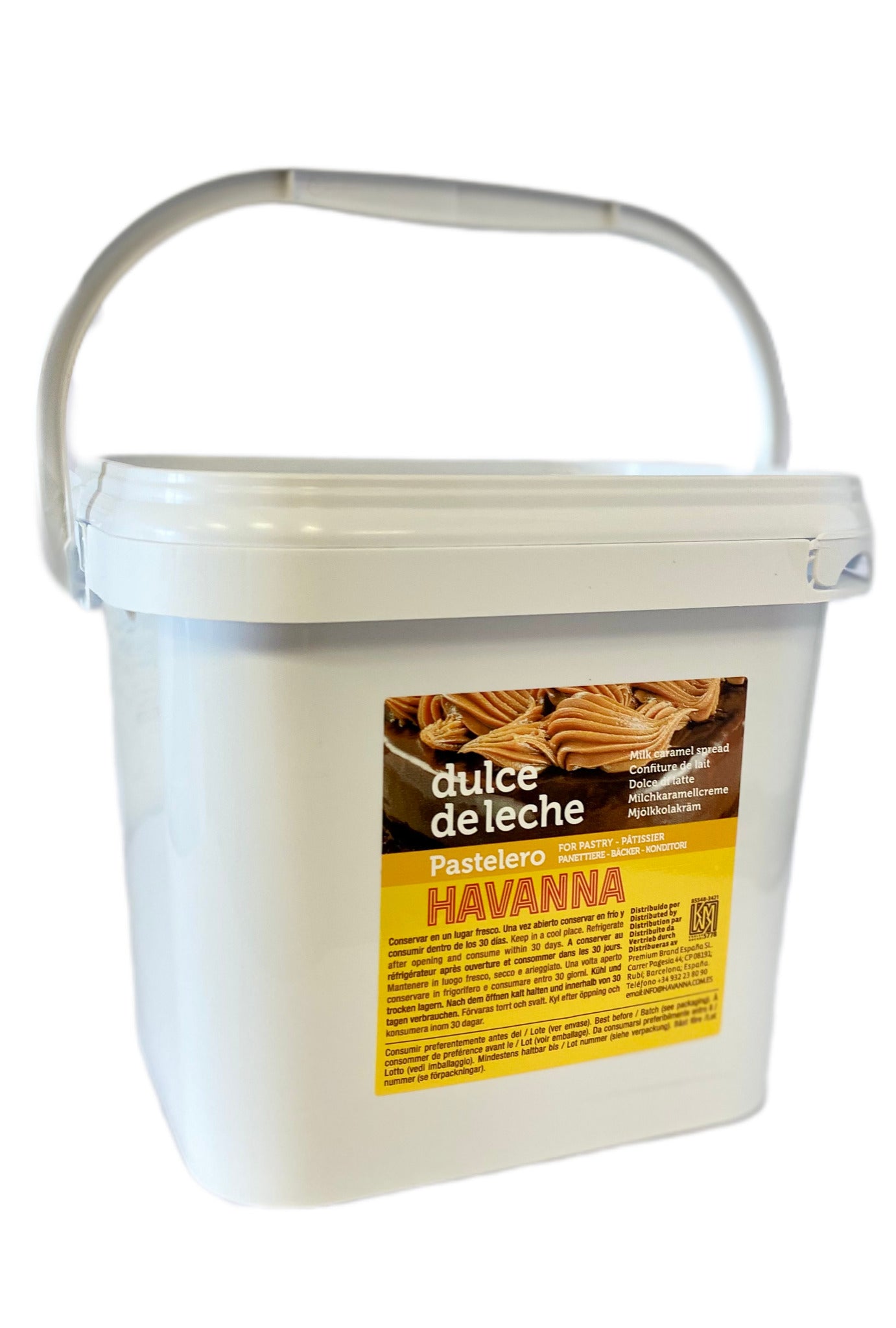 DULCE DE LECHE HAVANNA 2,5K PASTELERO