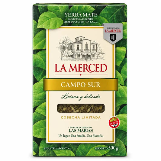 Yerba Mate LA MERCED - CAMPO SUR 1/2 Kg.