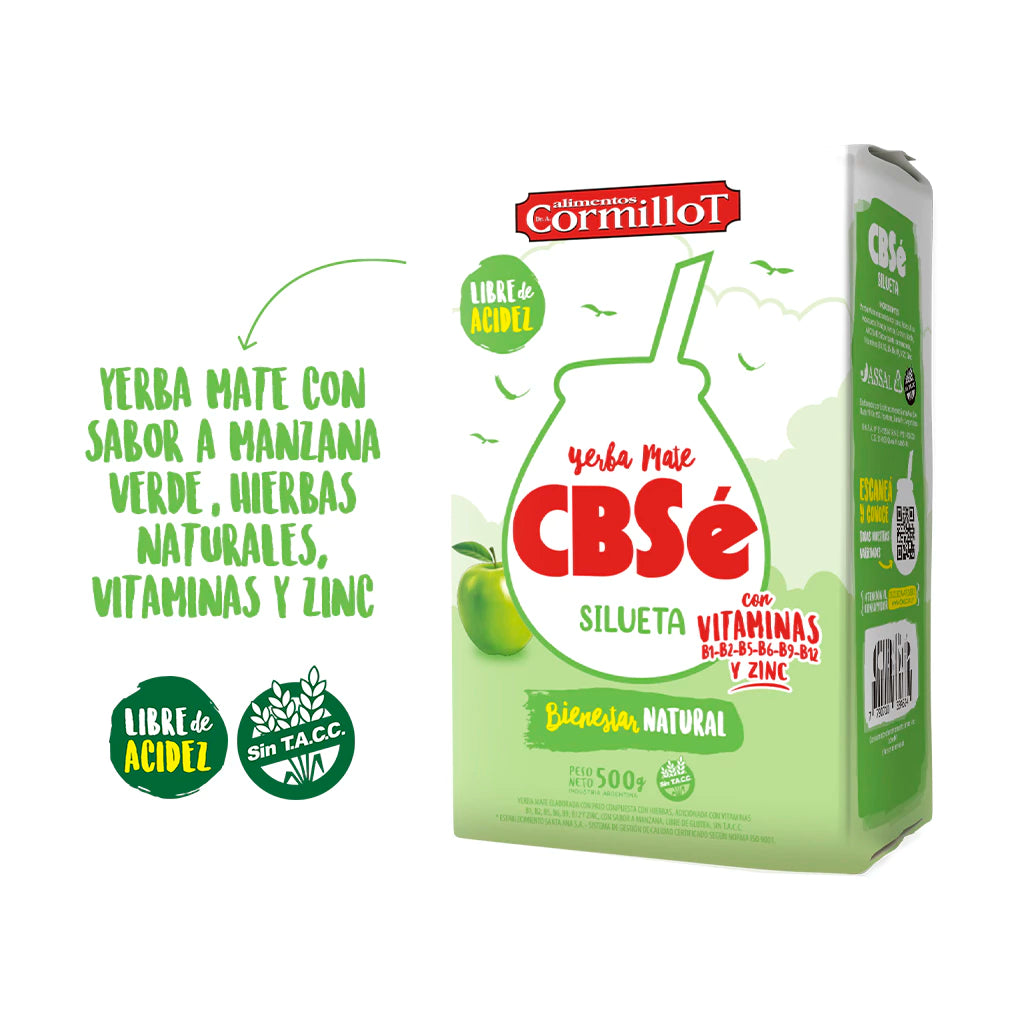 Yerba Mate CBSé - SILUETA 1/2 Kg.