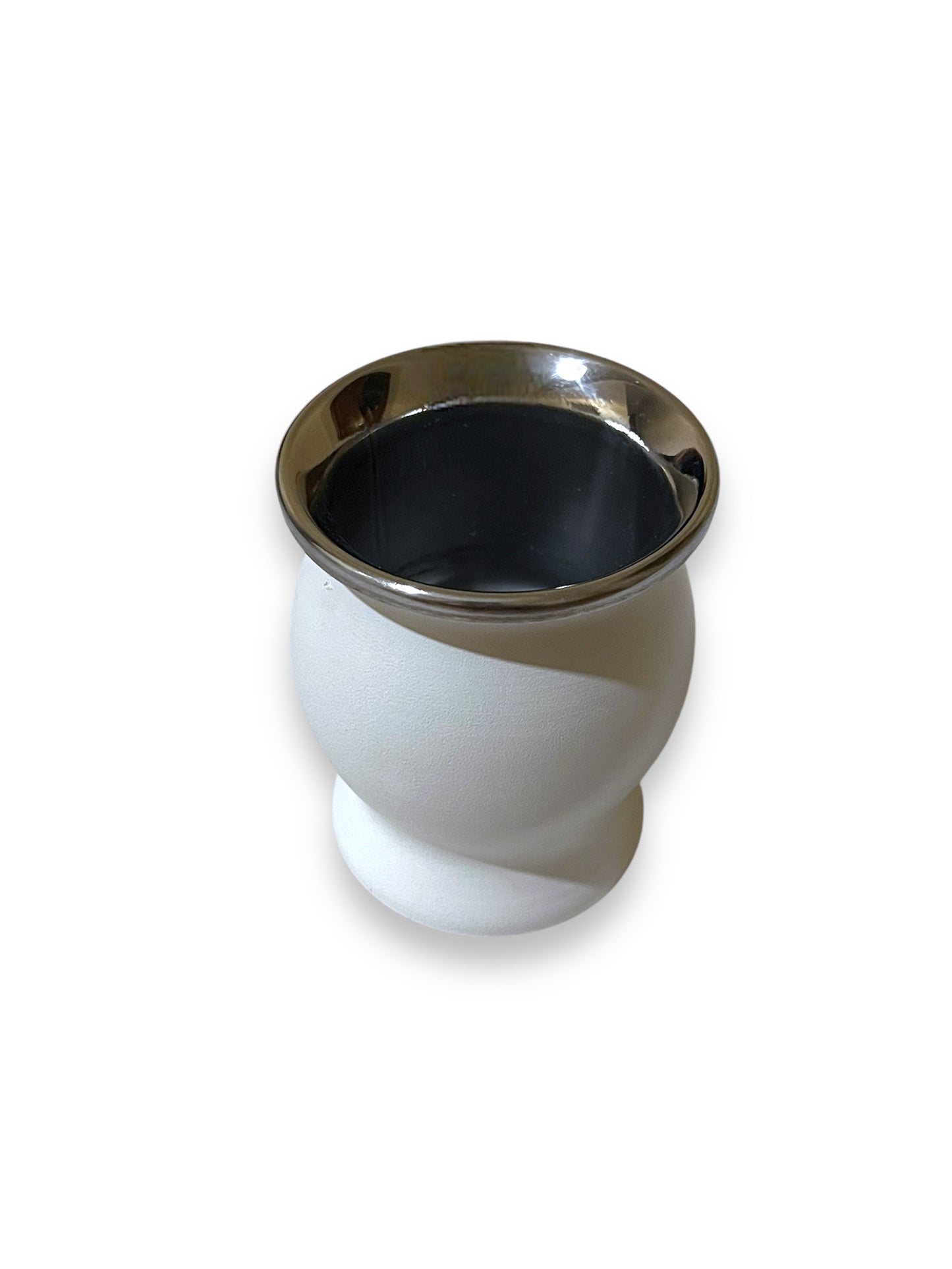 Mate Acero Inox Blanco