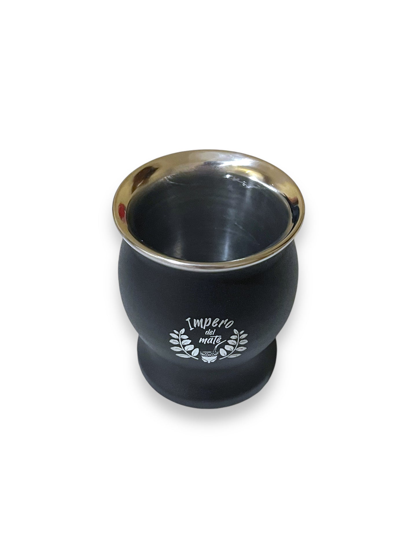 Mate Acero Inox "IDM" Negro