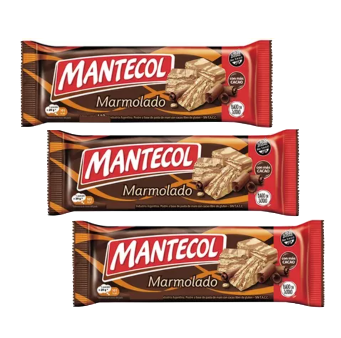 MANTECOL 111 Gr Marmolado 3x