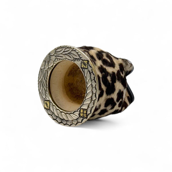 Mate Camionero Animal Print con Fleje Alpaca| Elitè