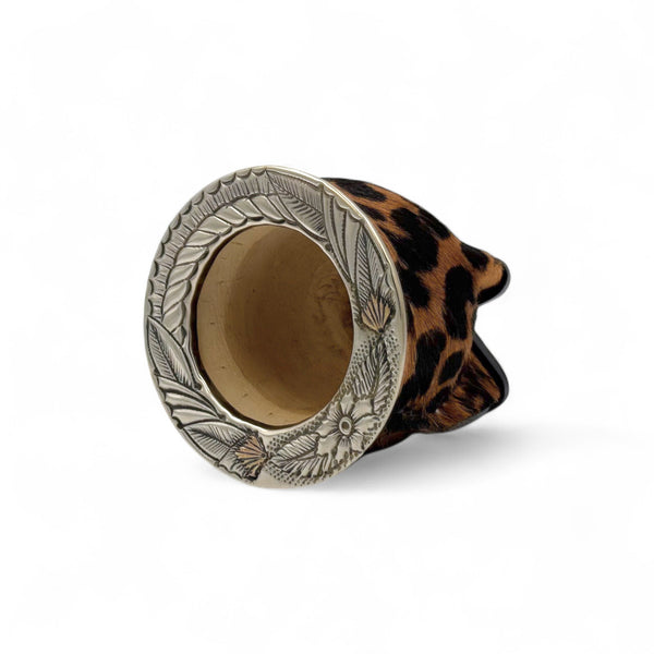 Mate Camionero Animal Print con Fleje Alpaca| Elitè