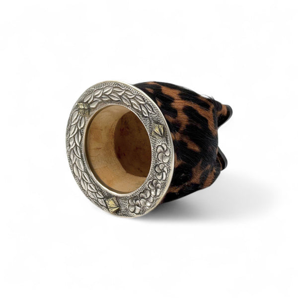 Mate Camionero Animal Print con Fleje Alpaca| Elitè