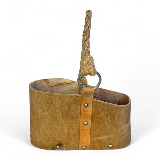 Matera a Cesta "Cuoio Crudo" Premium