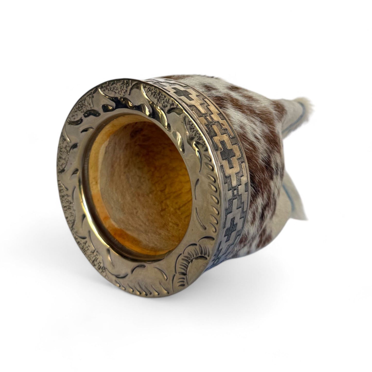 Mate Imperial PRIMAL con Virola Alpaca Decorata | Elitè