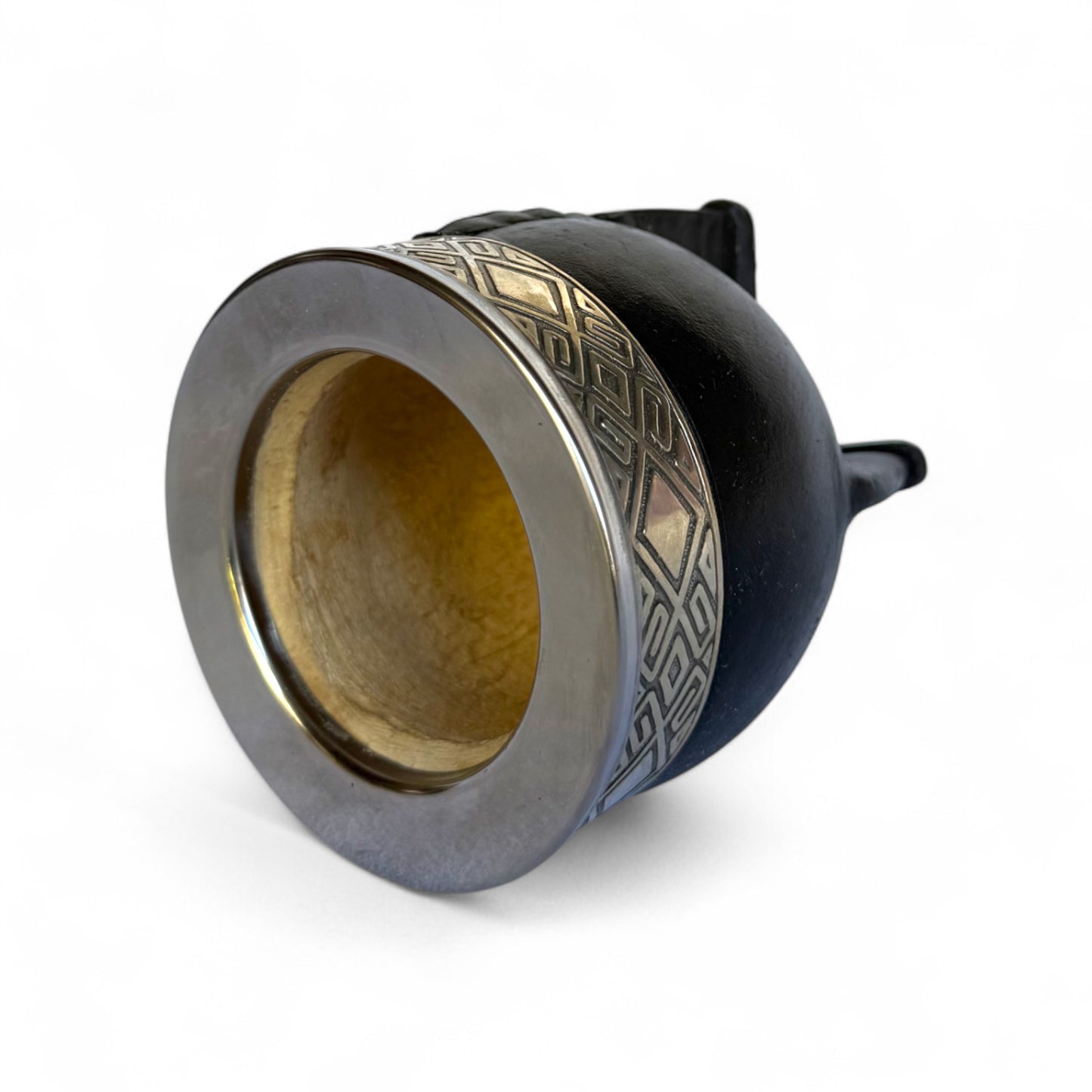 Mate Imperial Nero con Virola Alpaca | Standard