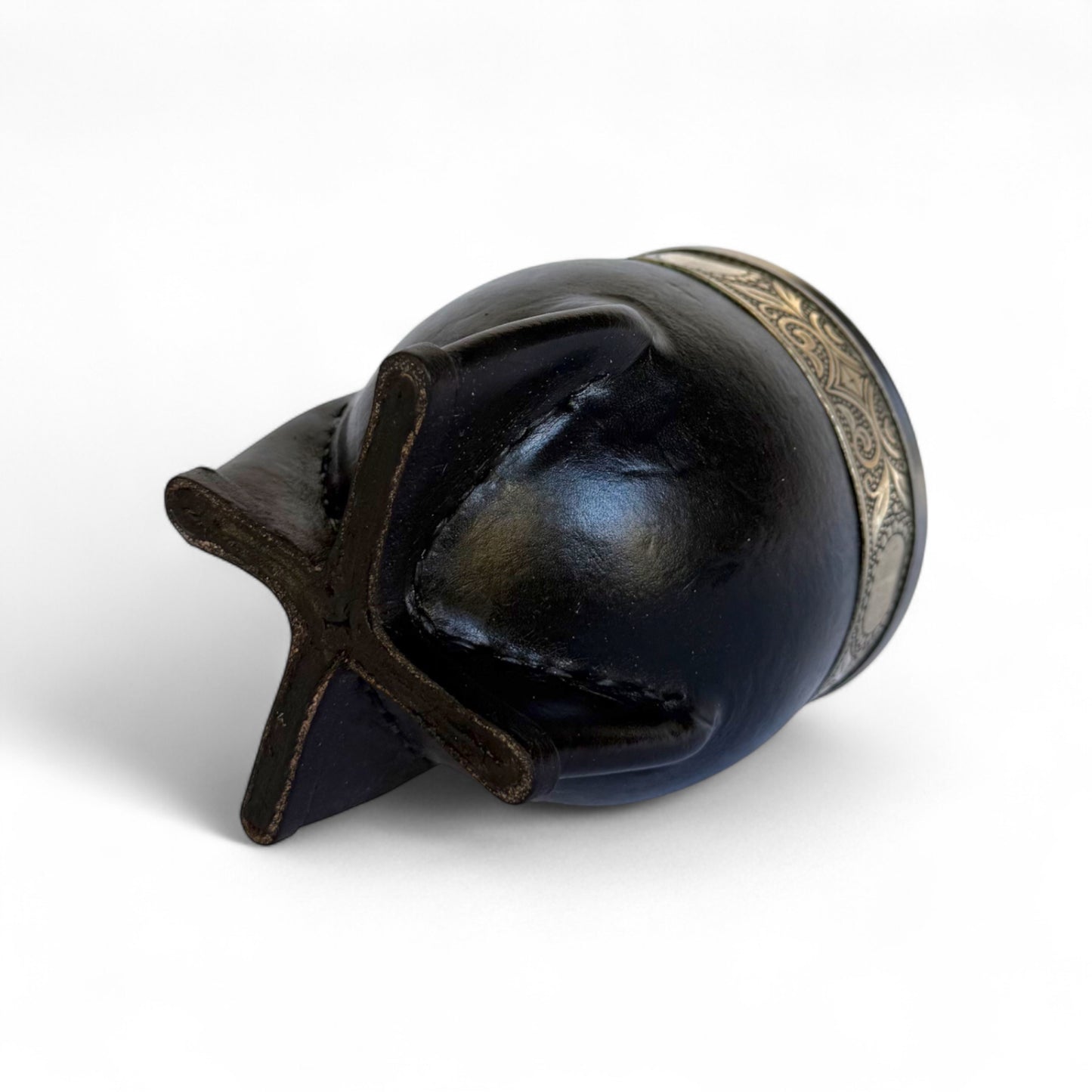 Mate Imperial Nero con Virola Alpaca | Standard