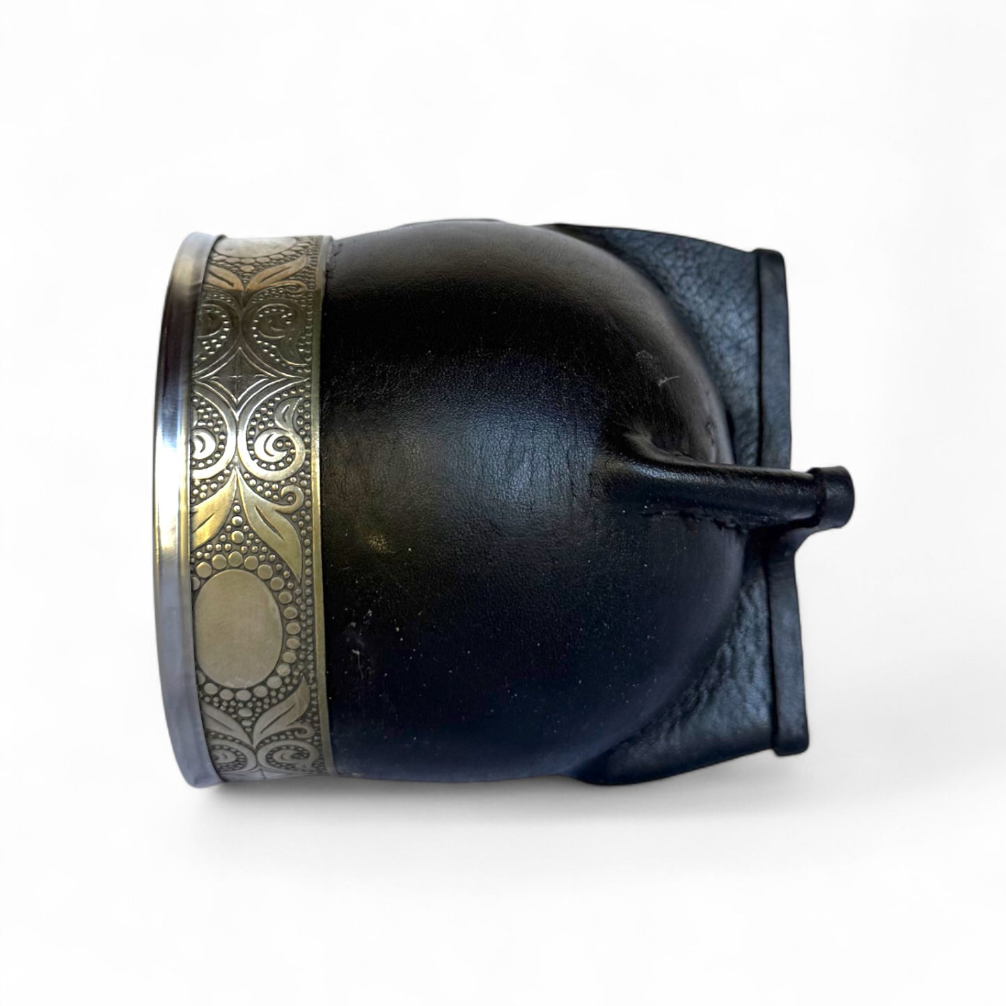 Mate Imperial Nero con Virola Alpaca | Standard