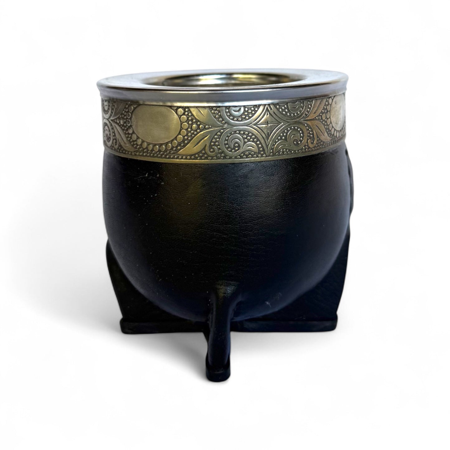 Mate Imperial Nero con Virola Alpaca | Standard