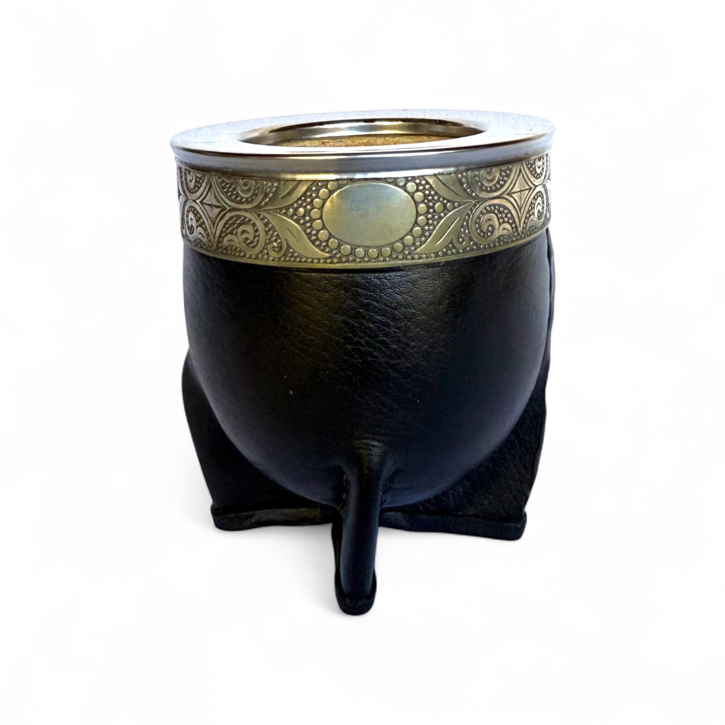 Mate Imperial Nero con Virola Alpaca | Standard