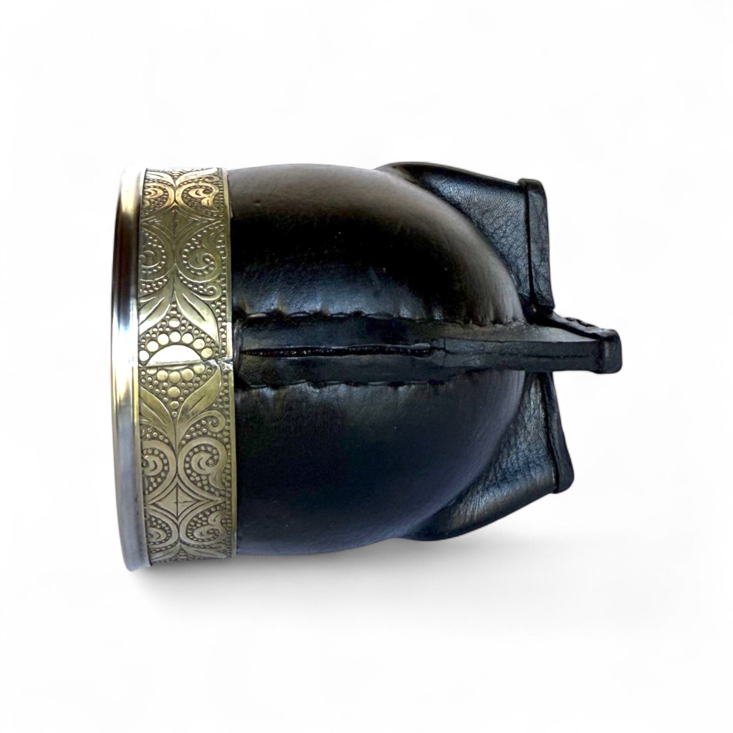 Mate Imperial Nero con Virola Alpaca | Standard