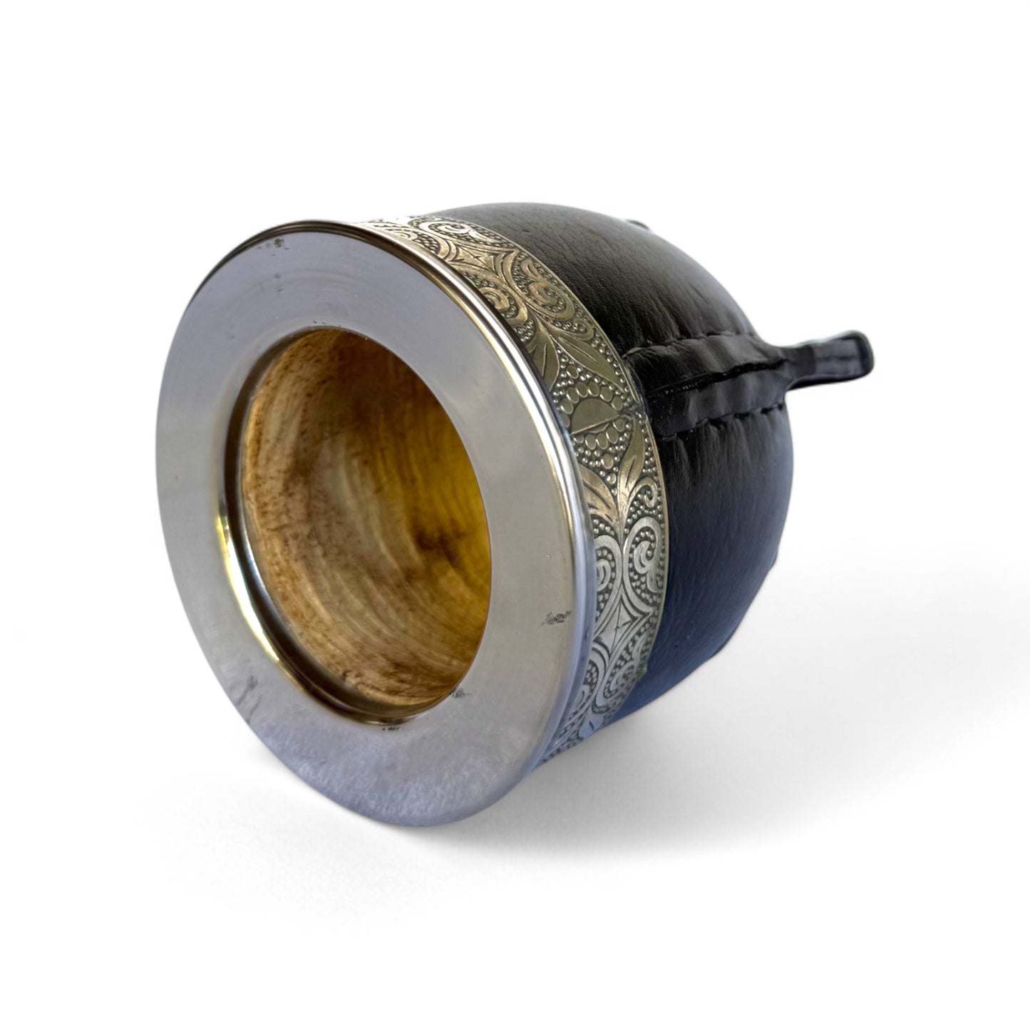 Mate Imperial Nero con Virola Alpaca | Standard