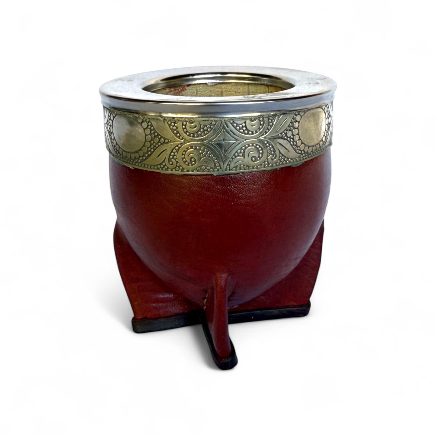 Mate Imperial Bordò con Virola Alpaca | Standard