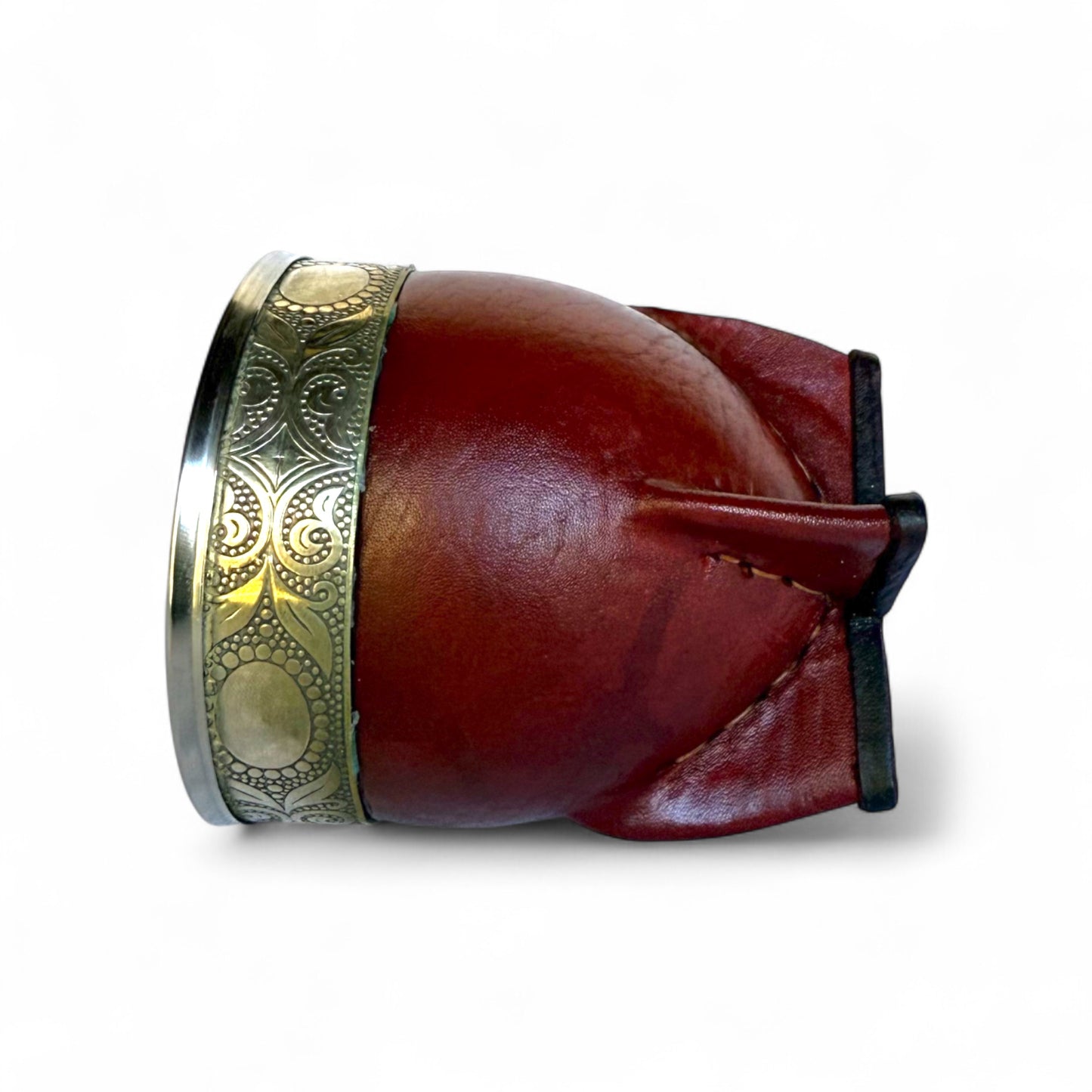 Mate Imperial Bordò con Virola Alpaca | Standard