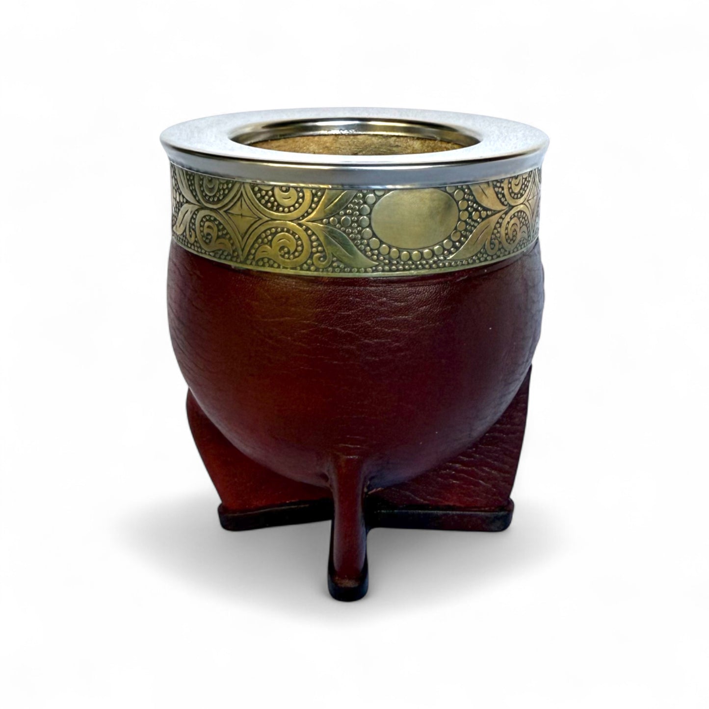 Mate Imperial Bordò con Virola Alpaca | Standard