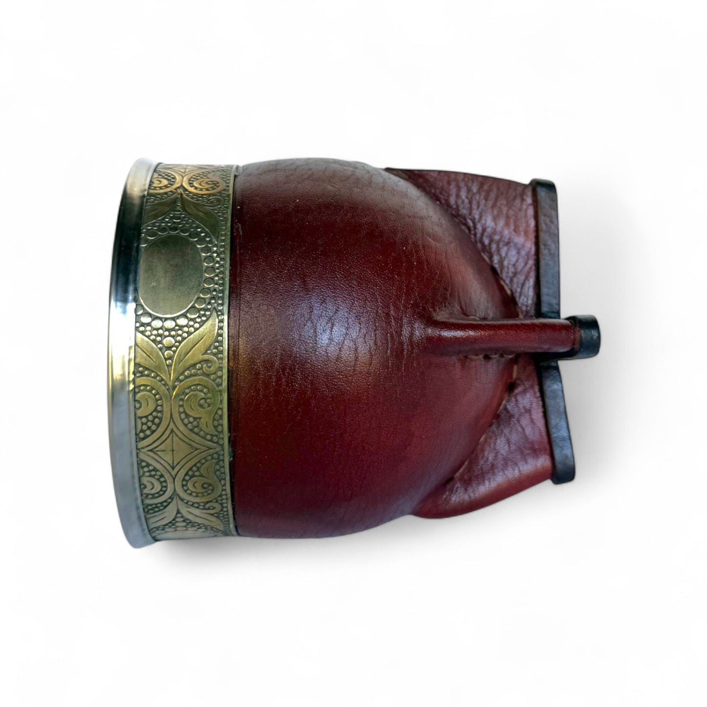 Mate Imperial Bordò con Virola Alpaca | Standard