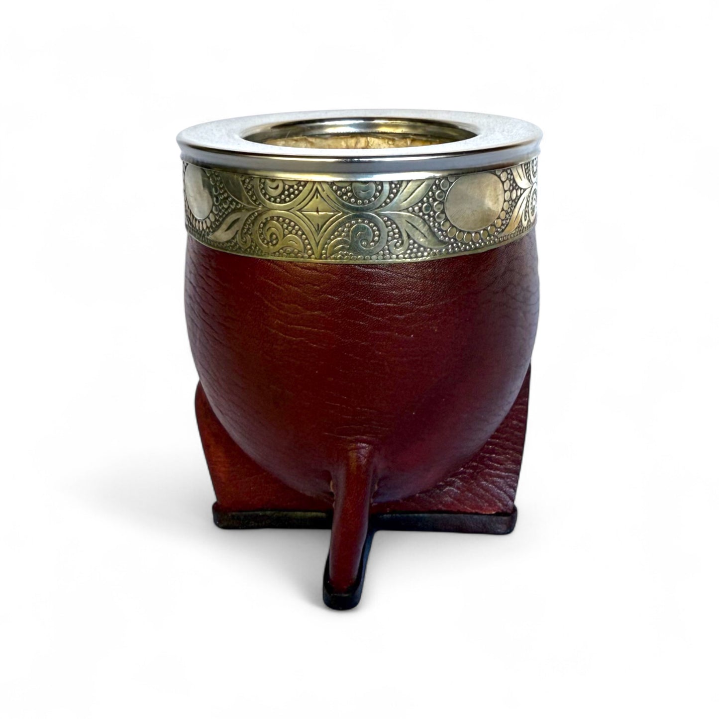 Mate Imperial Bordò con Virola Alpaca | Standard