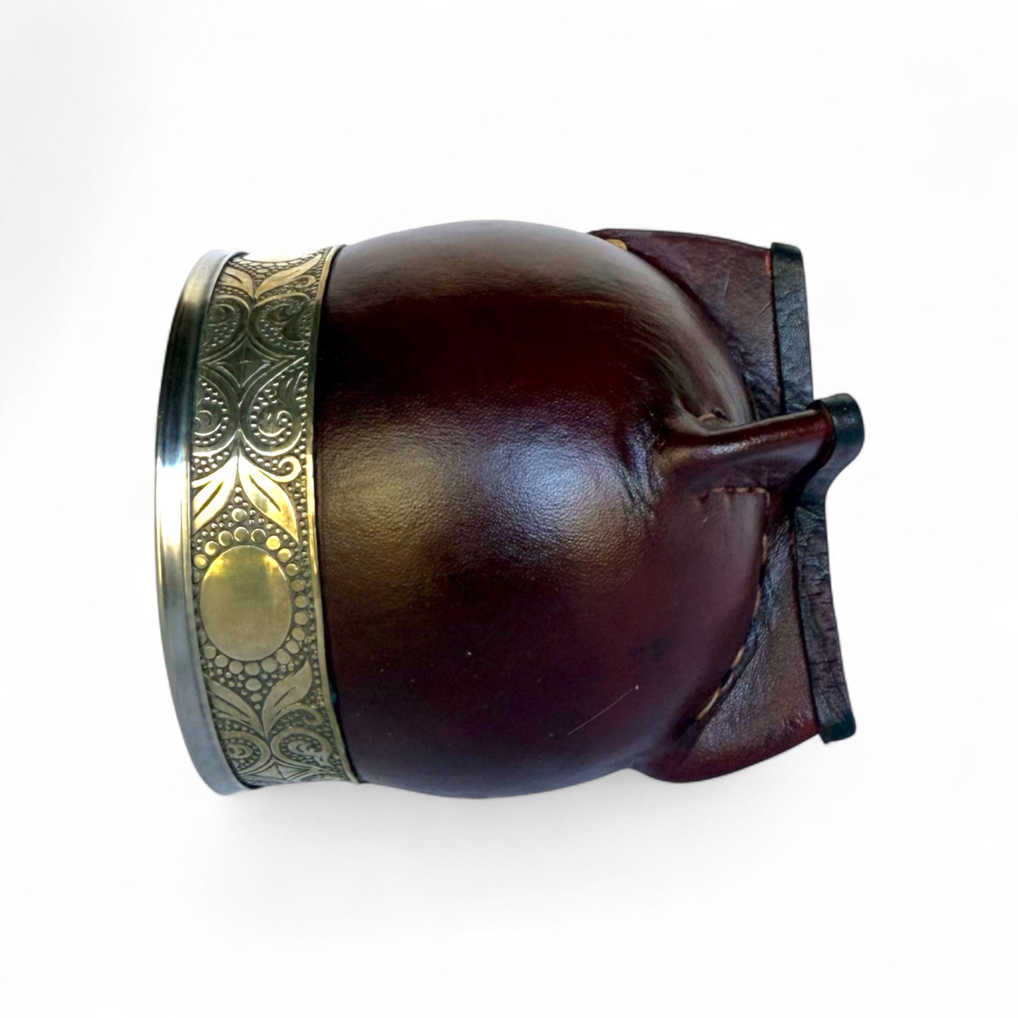 Mate Imperial Bordò con Virola Alpaca | Standard