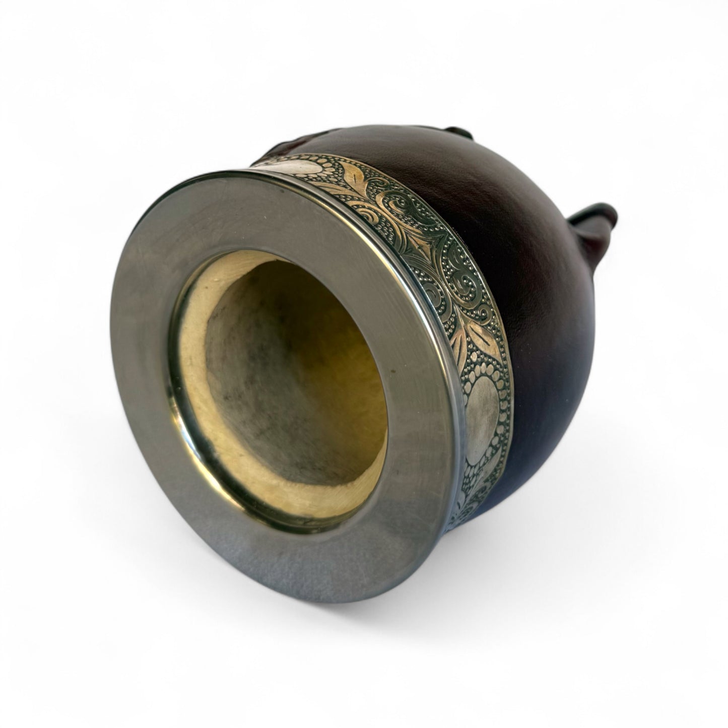 Mate Imperial Bordò con Virola Alpaca | Standard