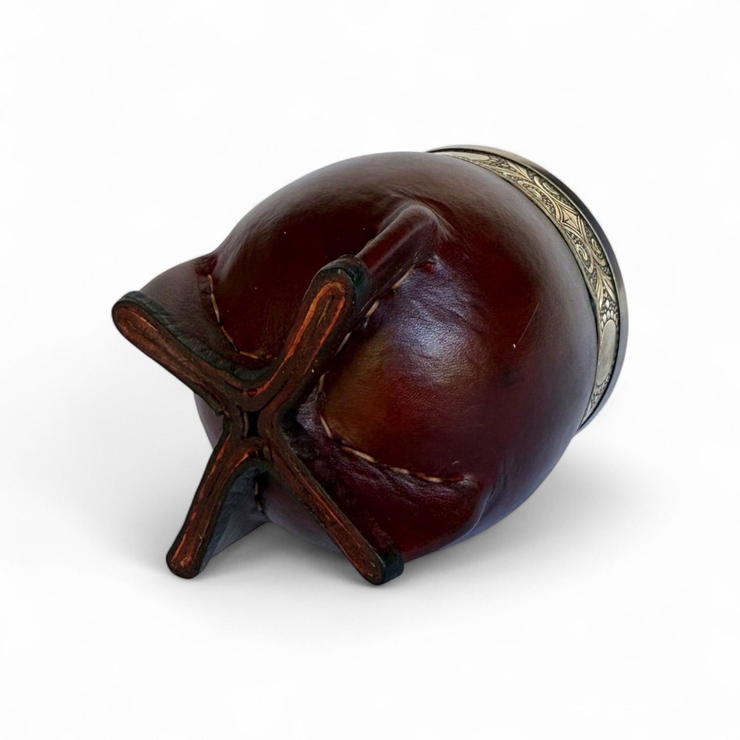 Mate Imperial Bordò con Virola Alpaca | Standard