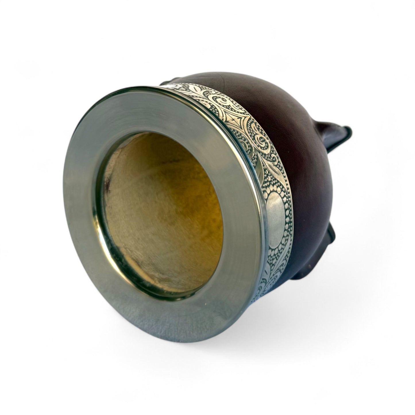 Mate Imperial Bordò con Virola Alpaca | Standard