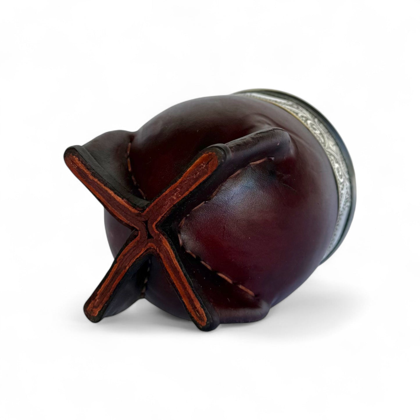 Mate Imperial Bordò con Virola Alpaca | Standard