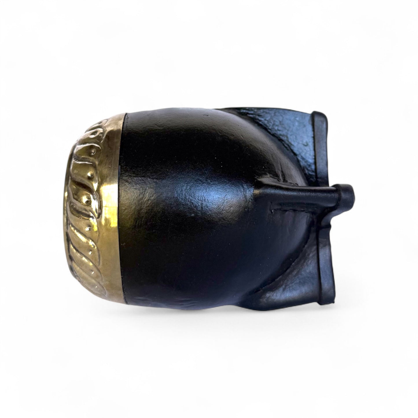 Mate Torpedo Nero con Fleje Alpaca | Standard