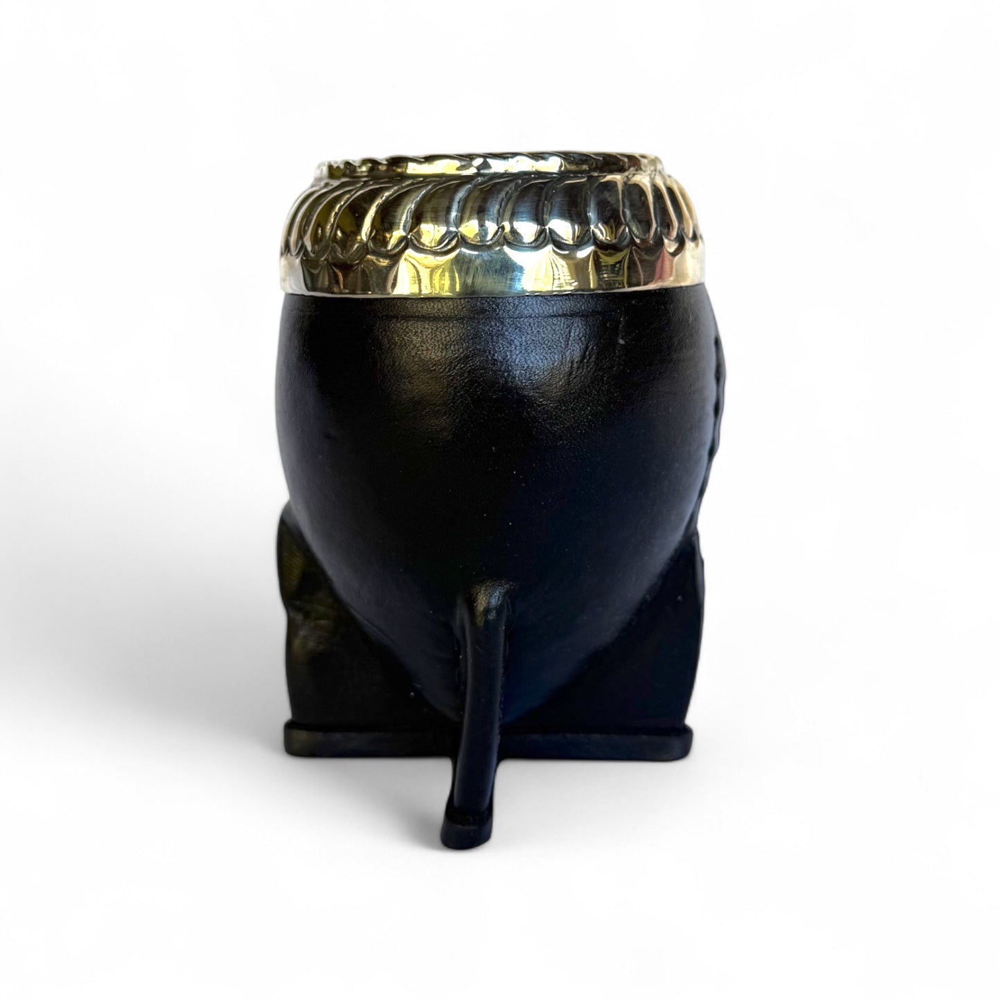 Mate Torpedo Nero con Fleje Alpaca | Standard