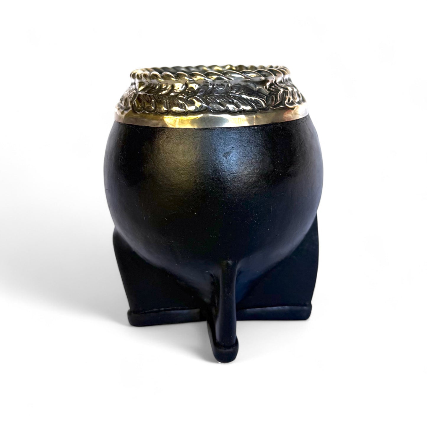 Mate Torpedo Nero con Fleje Alpaca | Standard