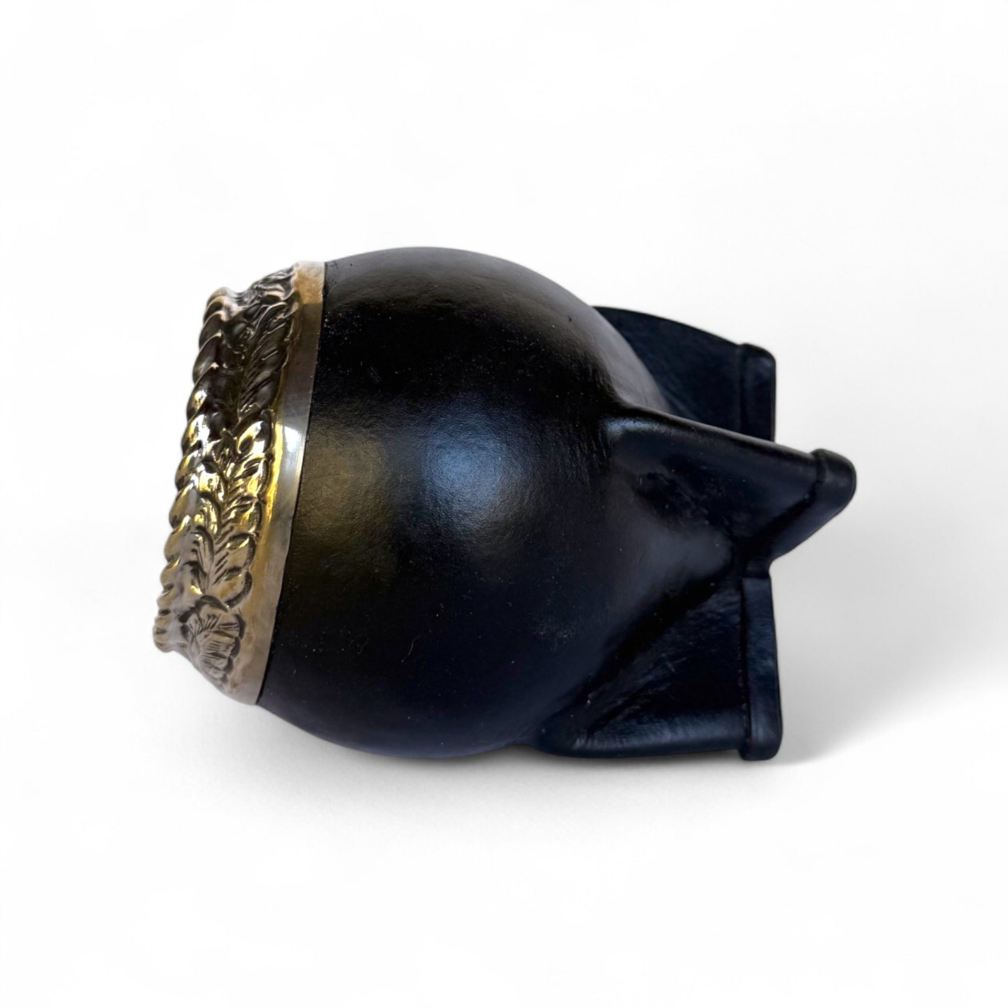 Mate Torpedo Nero con Fleje Alpaca | Standard