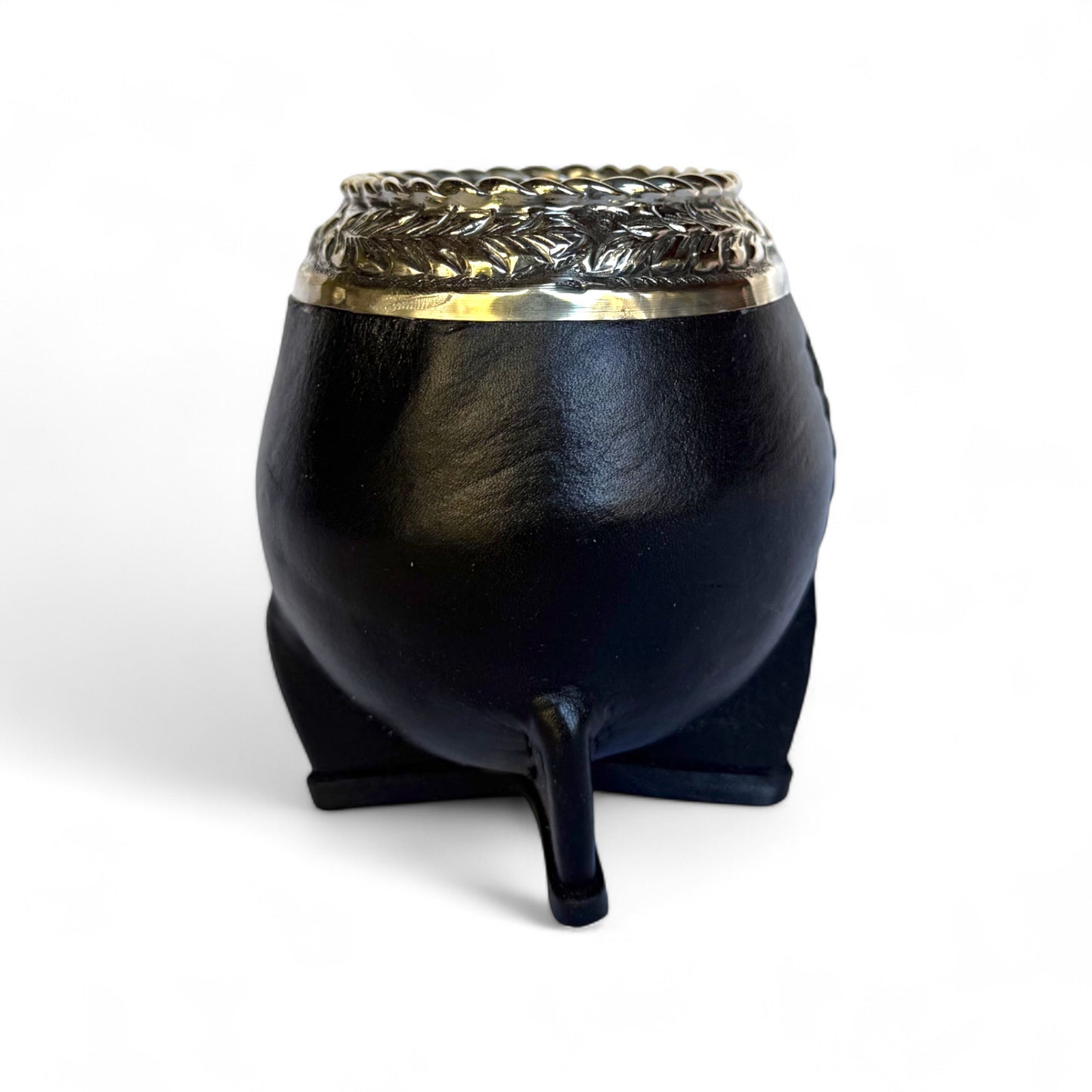 Mate Torpedo Nero con Fleje Alpaca | Standard