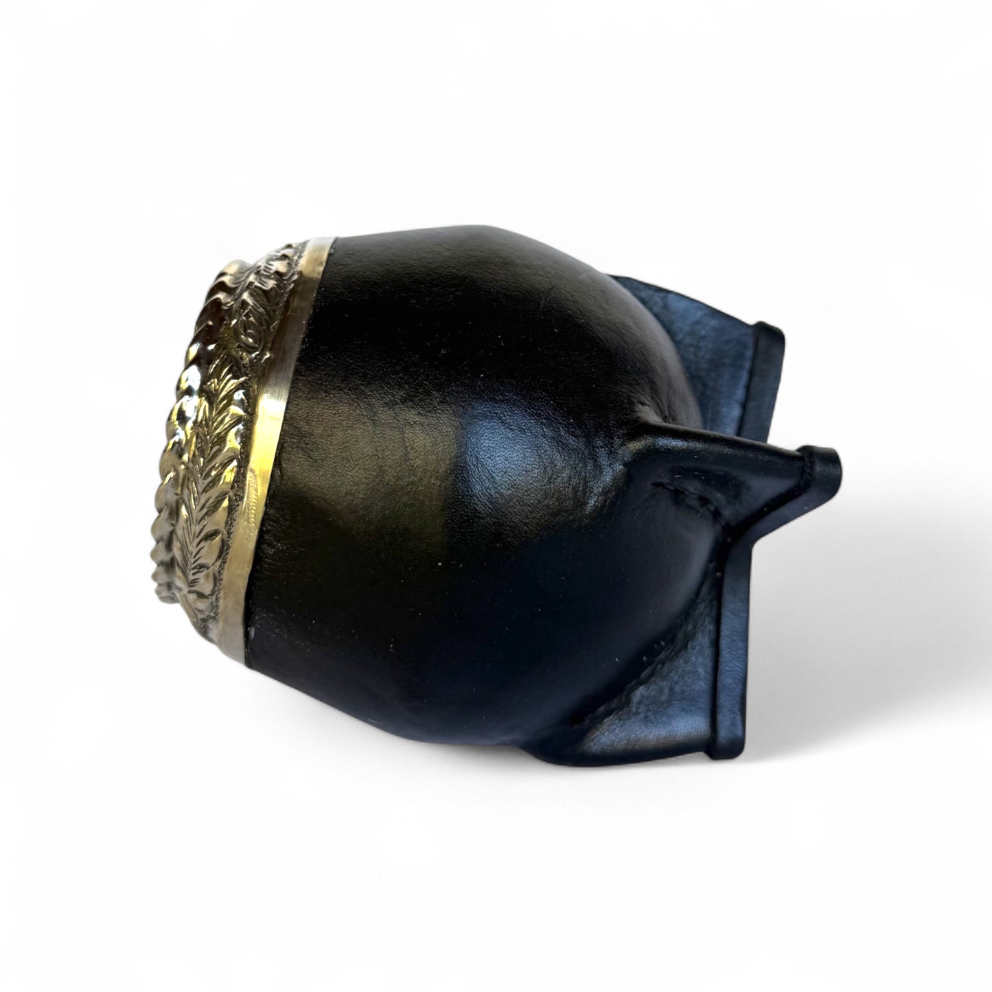 Mate Torpedo Nero con Fleje Alpaca | Standard