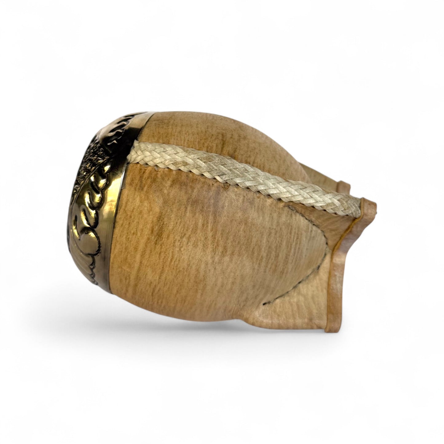 Mate Torpedo Cuoio Crudo con Fleje Alpaca | Premium