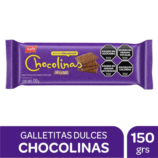 GALLETITAS CHOCOLINAS BAGLEY 150 Gr