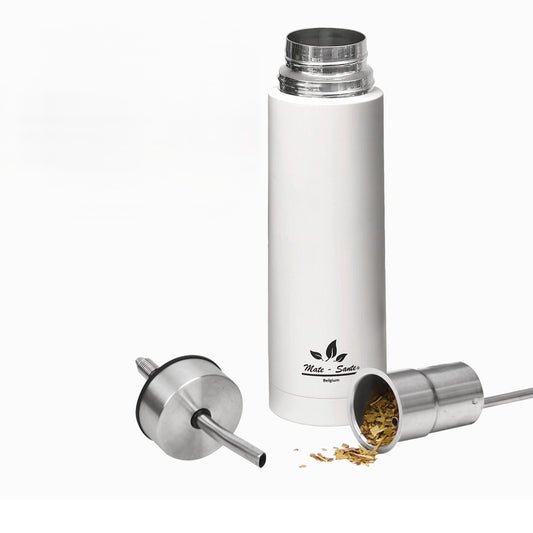 TERMOS con INFUSORE MateSantè Bianco | 500 ML