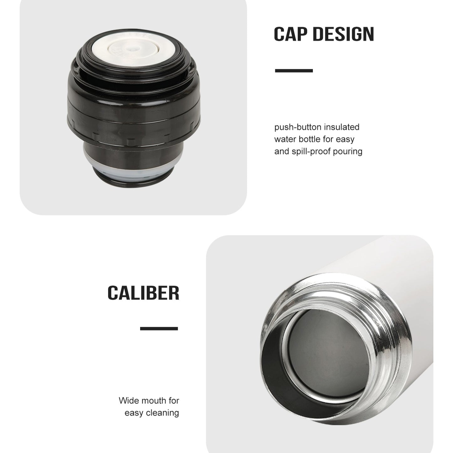 TERMOS con INFUSORE MateSantè Nero | 500 ML