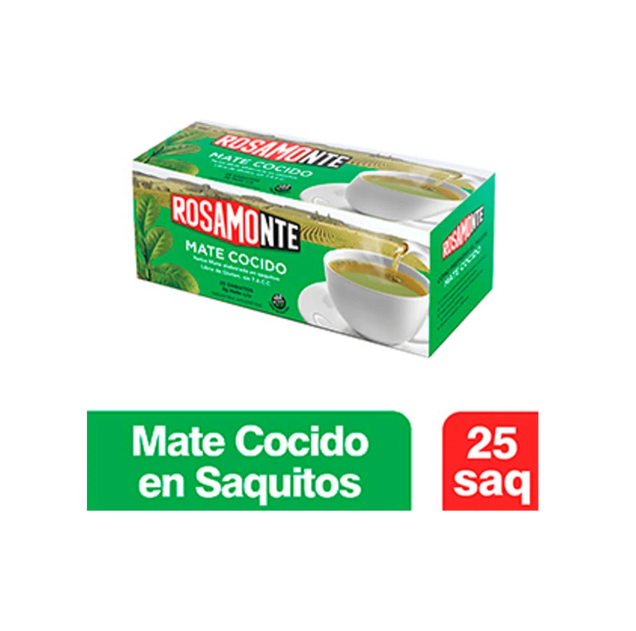 Yerba Mate - Mate Cocido Rosamonte 75 Gr